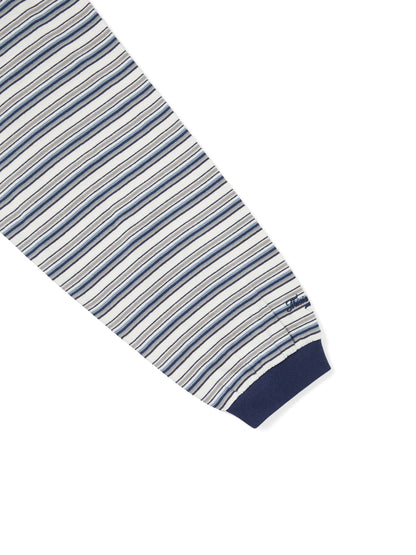 Thisisneverthat - Striped L/S Tee - Ivory