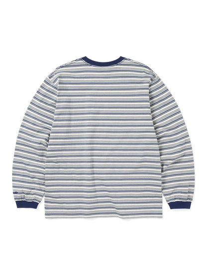 Thisisneverthat - Striped L/S Tee - Ivory