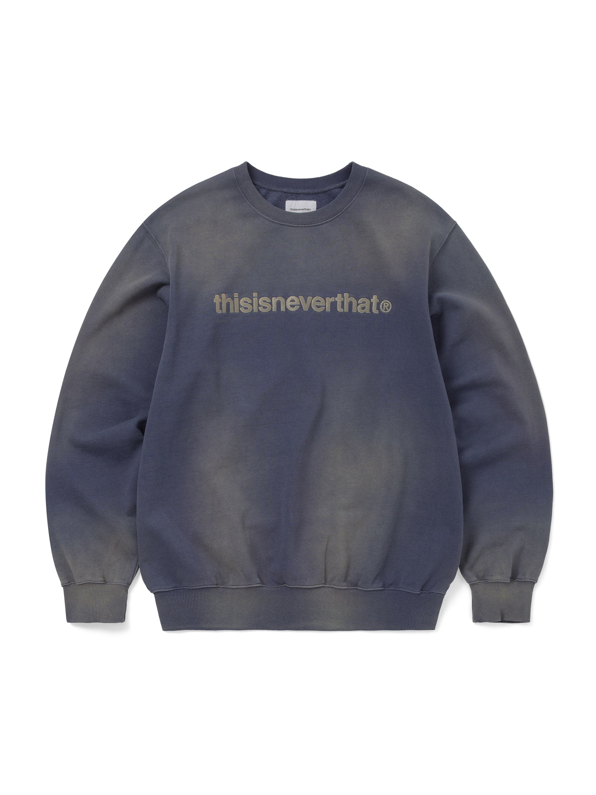 thisisneverthatスウェット T-Logo-Crewneck-Warm-Blue1.jpg