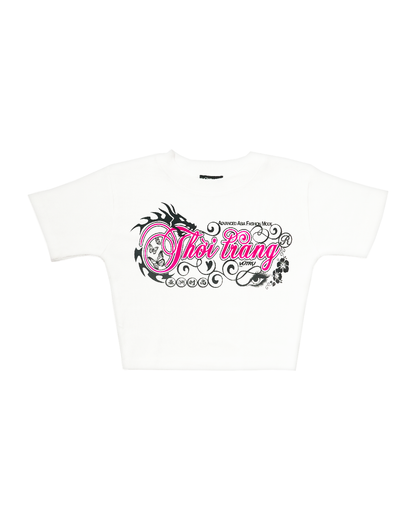 VUTRU Inc - Advanced Asia Fashion Mode T-Shirt - White