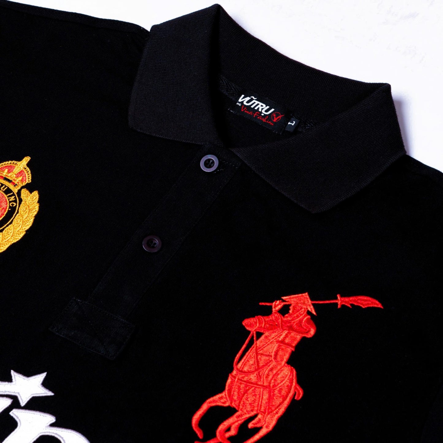 VUTRU Inc - Vina Sosa Polo - Black