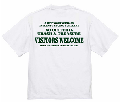 WELCOMETOTHEBRONXZOO - W'Phisto Tee - White
