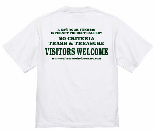 WELCOMETOTHEBRONXZOO - W'Phisto Tee - White