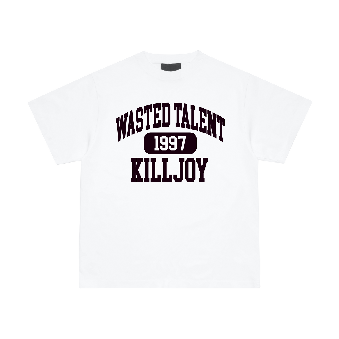 KILLJOY - WASTED TALENT TEE - WHITE