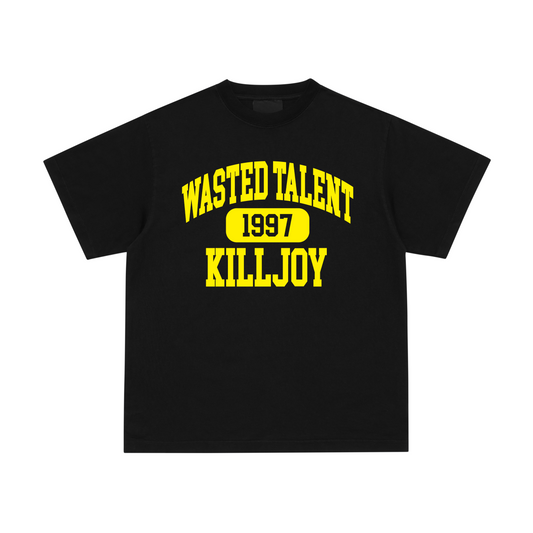 KILLJOY - WASTED TALENT TEE - BLACK