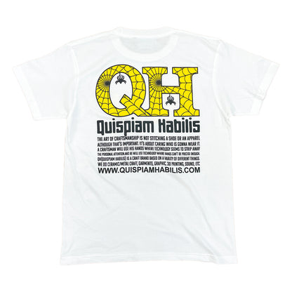 Quispiam Habilis - QH Web Logo T (White)