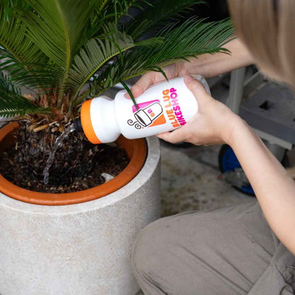 Blue Lug - Coffee Water Bottle - White