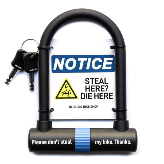 Blue Lug - Steel U-Lock - Black