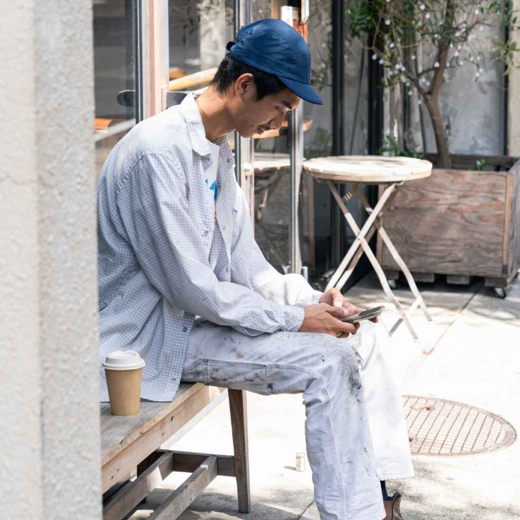 Blue Lug - Bicycle Duckbill Cap - Navy