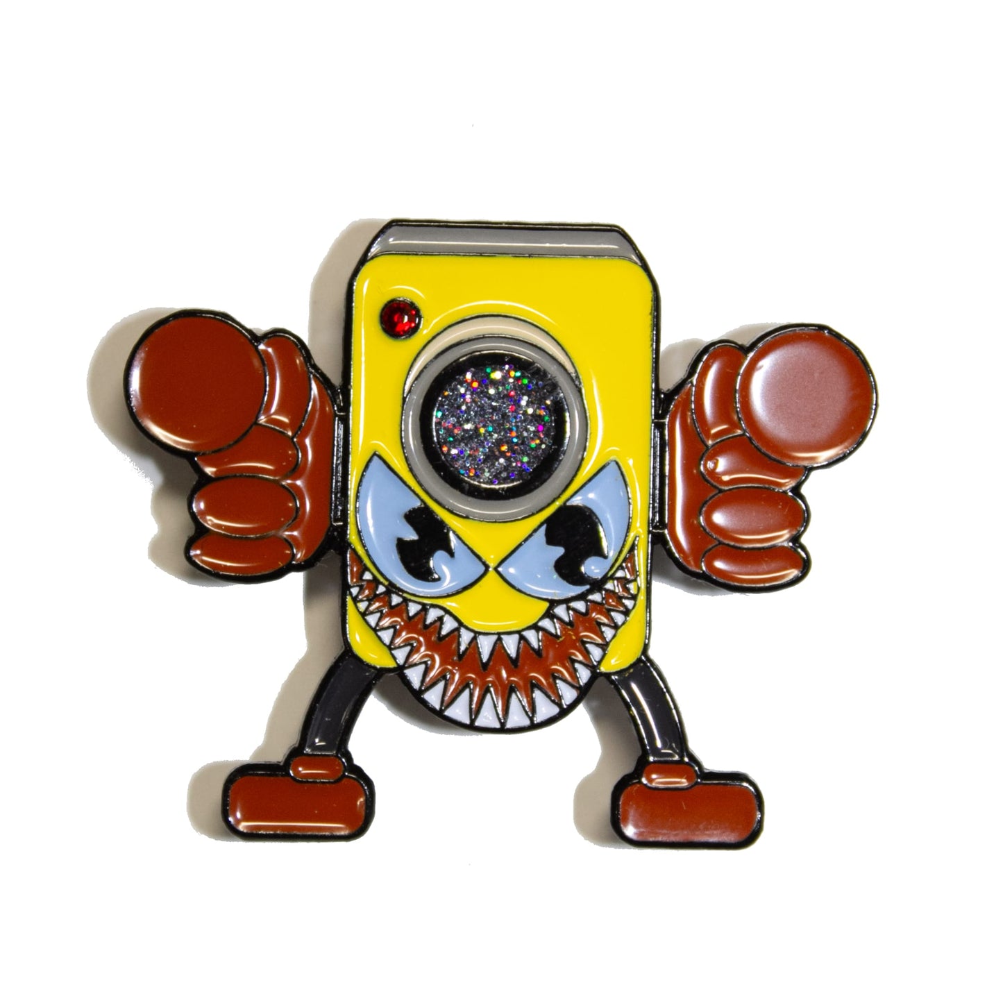 OHSHIT! - Watch'n yo Azz Yellow Pin