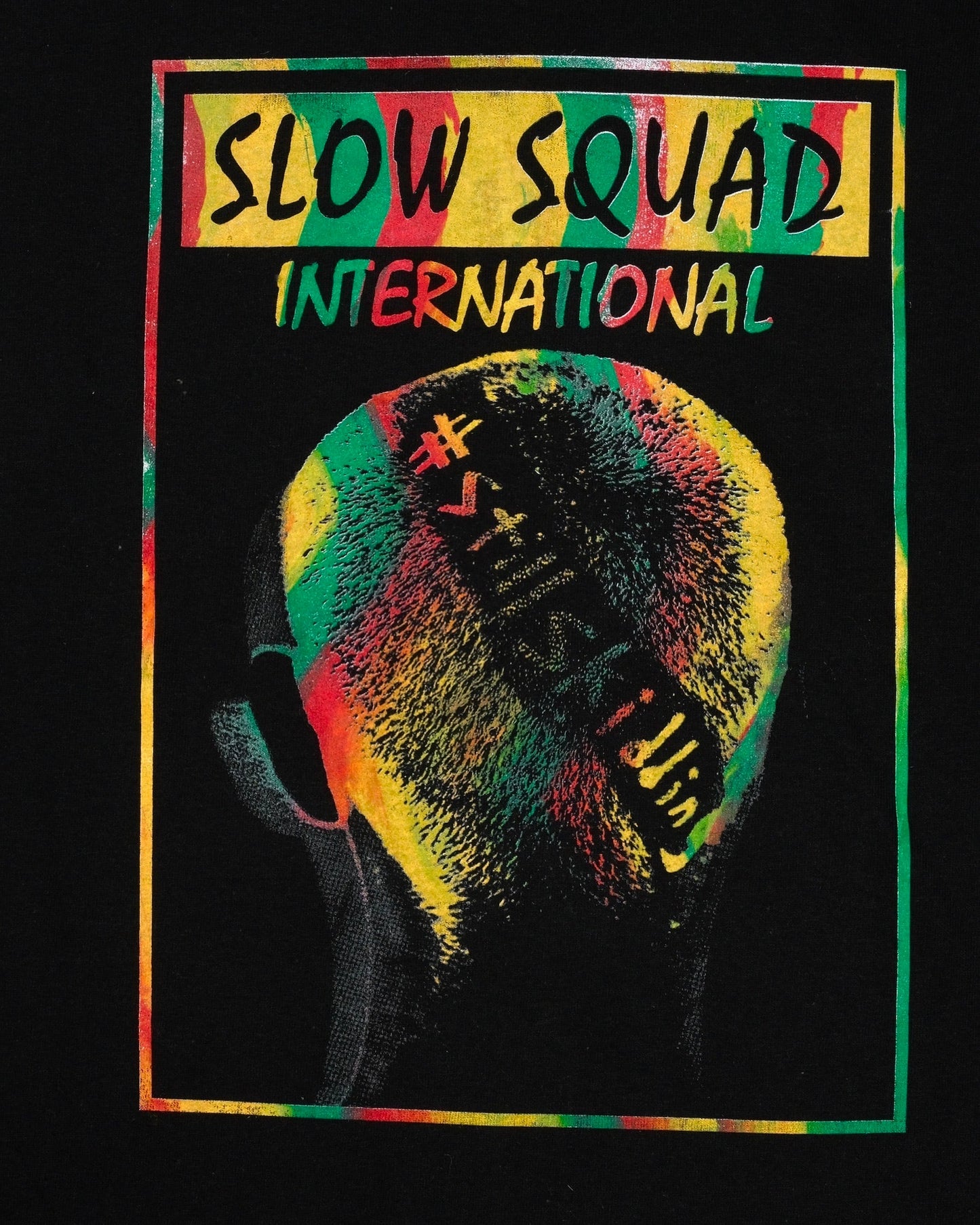 Slow Squad International - Still Skidding T-Shirt - Black