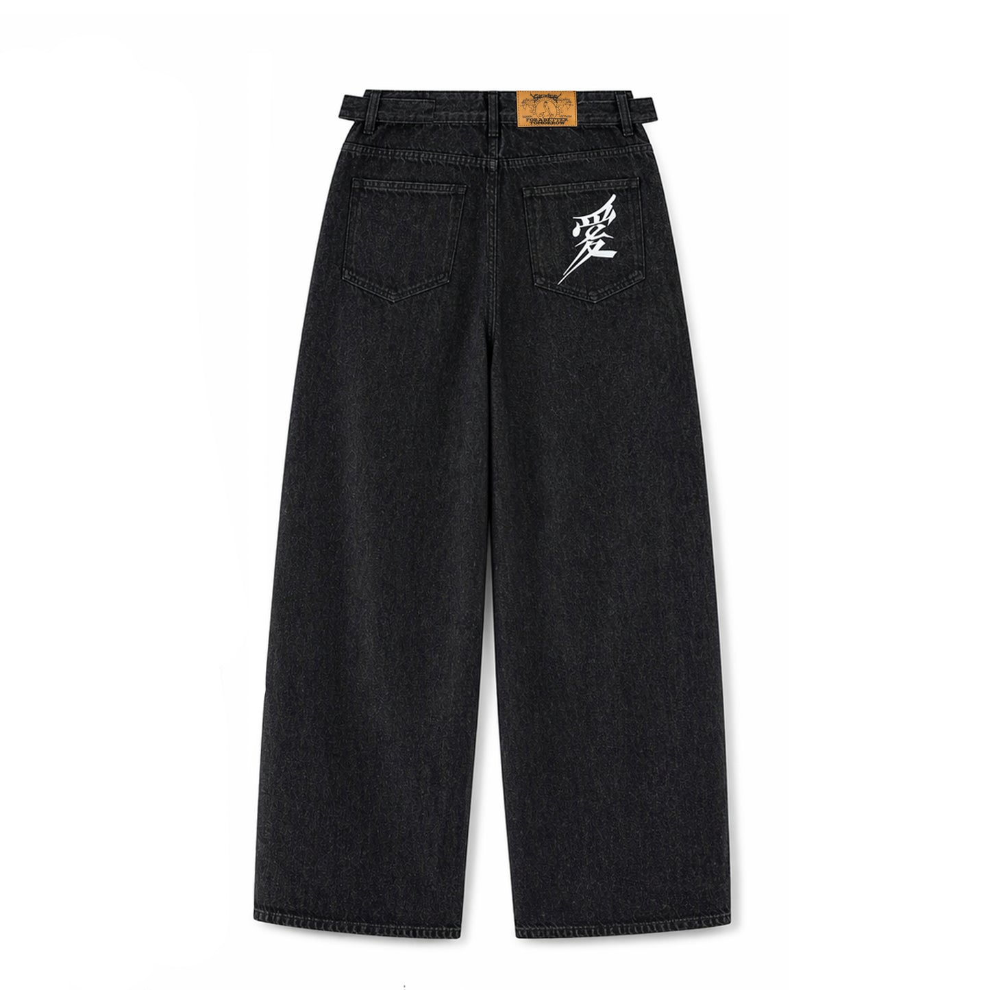 Paradise4Saigon - PRD Baggy Denim Pants V3 - Black