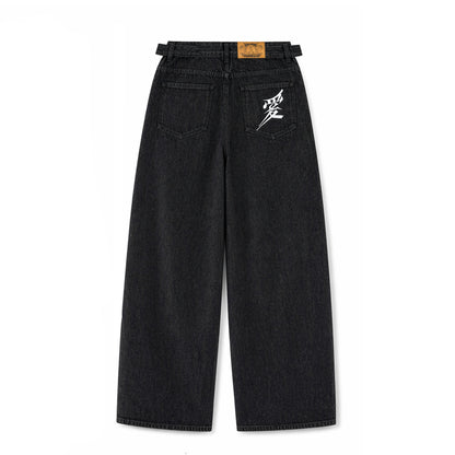 Paradise4Saigon - PRD Baggy Denim Pants V3 - Black