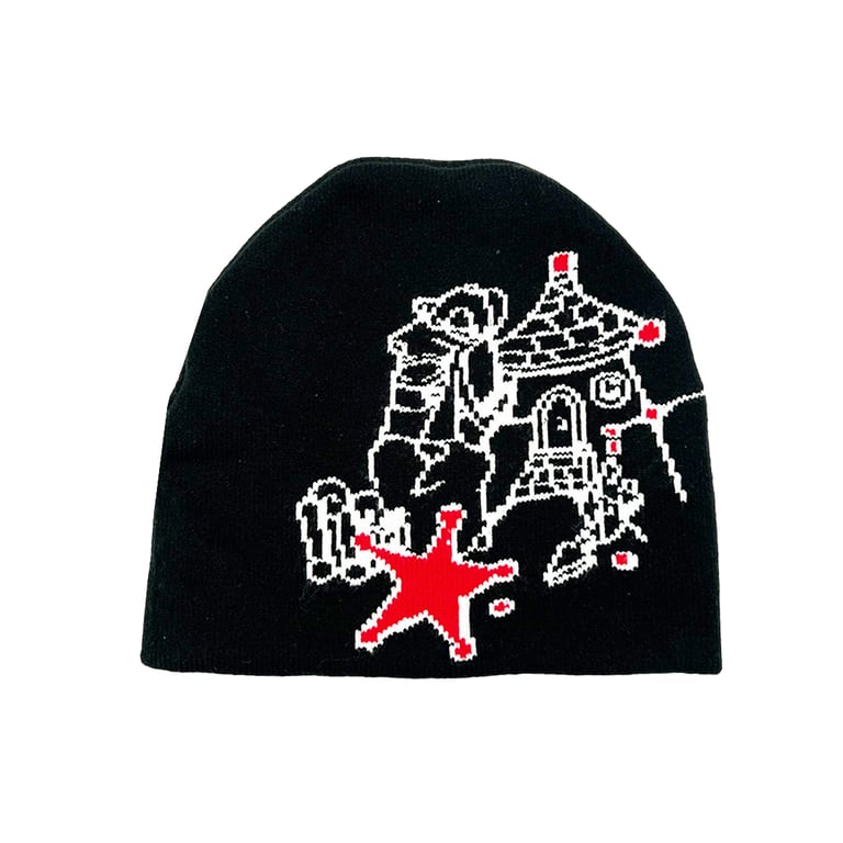 Den Souvenir - Howdy Beanie Hat - Black