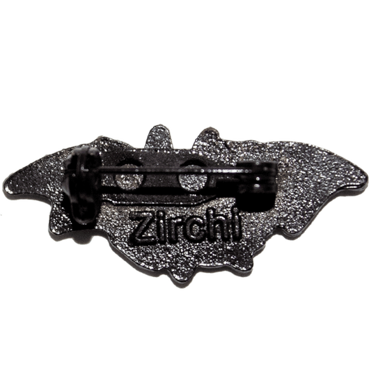 OHSHIT!! / MADE IN THE USA - BAT SHIT CRAZY!!! BATZ! BATZ! EVERY WHERE Pin - Multi