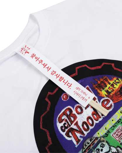 Entripaper x Quispiam Habilis x Coogidowntothesex - CCLB Noodle T-Shirt - White