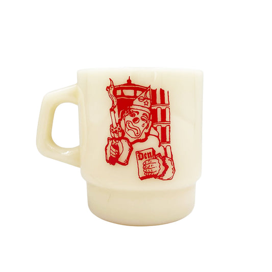 Den Souvenir - The Hidden Frequency Milk Glass Mug - White