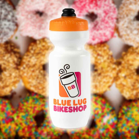 Blue Lug - Coffee Water Bottle - White