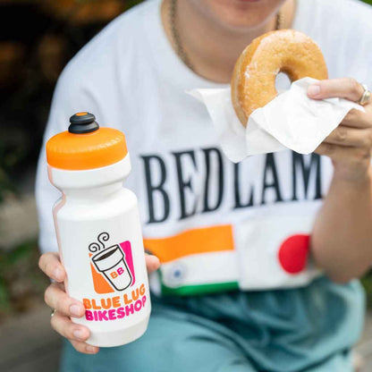 Blue Lug - Coffee Water Bottle - White