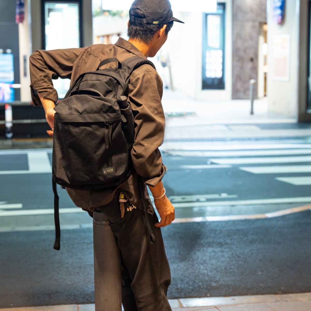 Blue Lug - The Day Pack - Black – 108WAREHOUSE