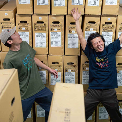 Blue Lug - So Many Bikes So Little Time T-Shirt - Navy