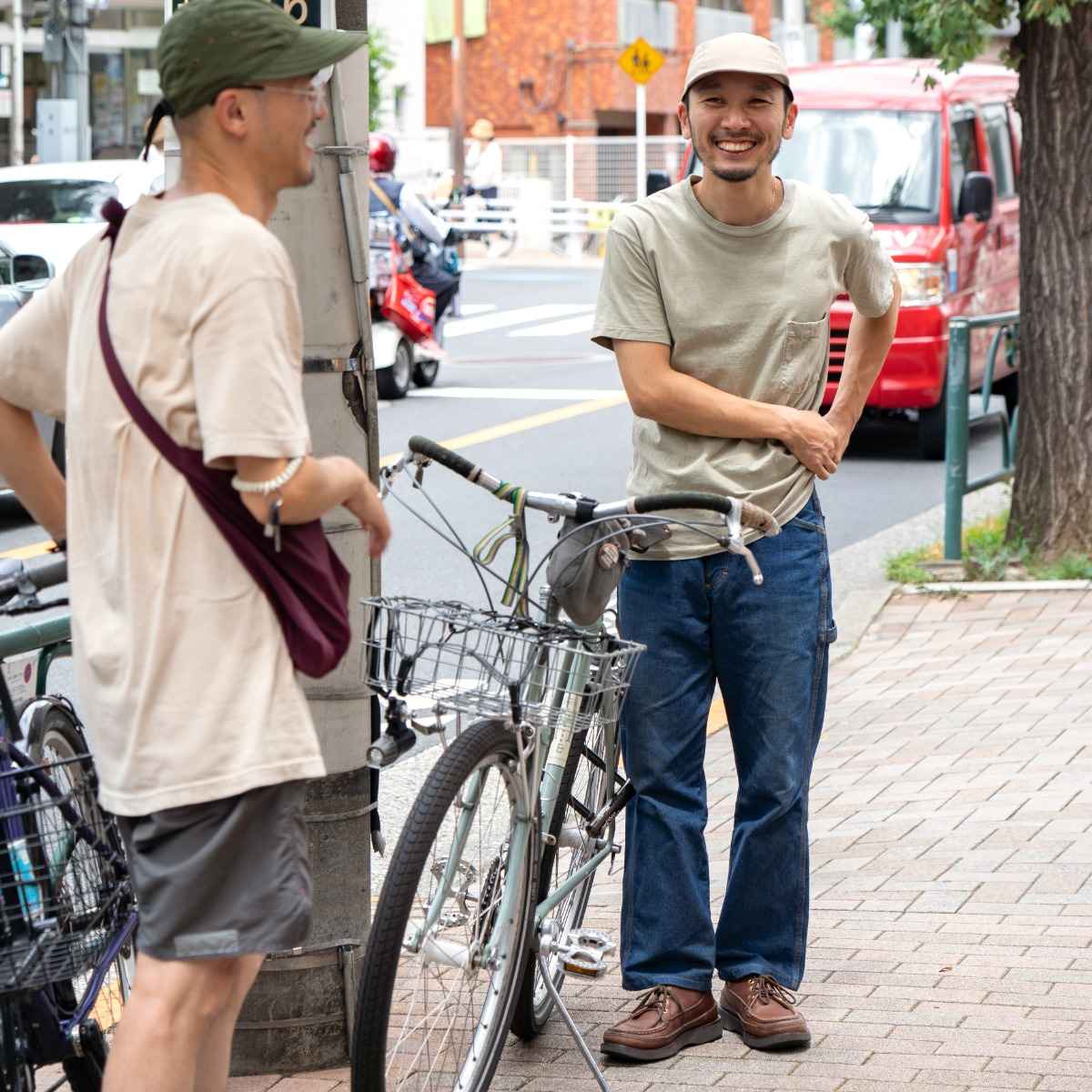 Blue Lug - Bicycle Duckbill Cap - Beige