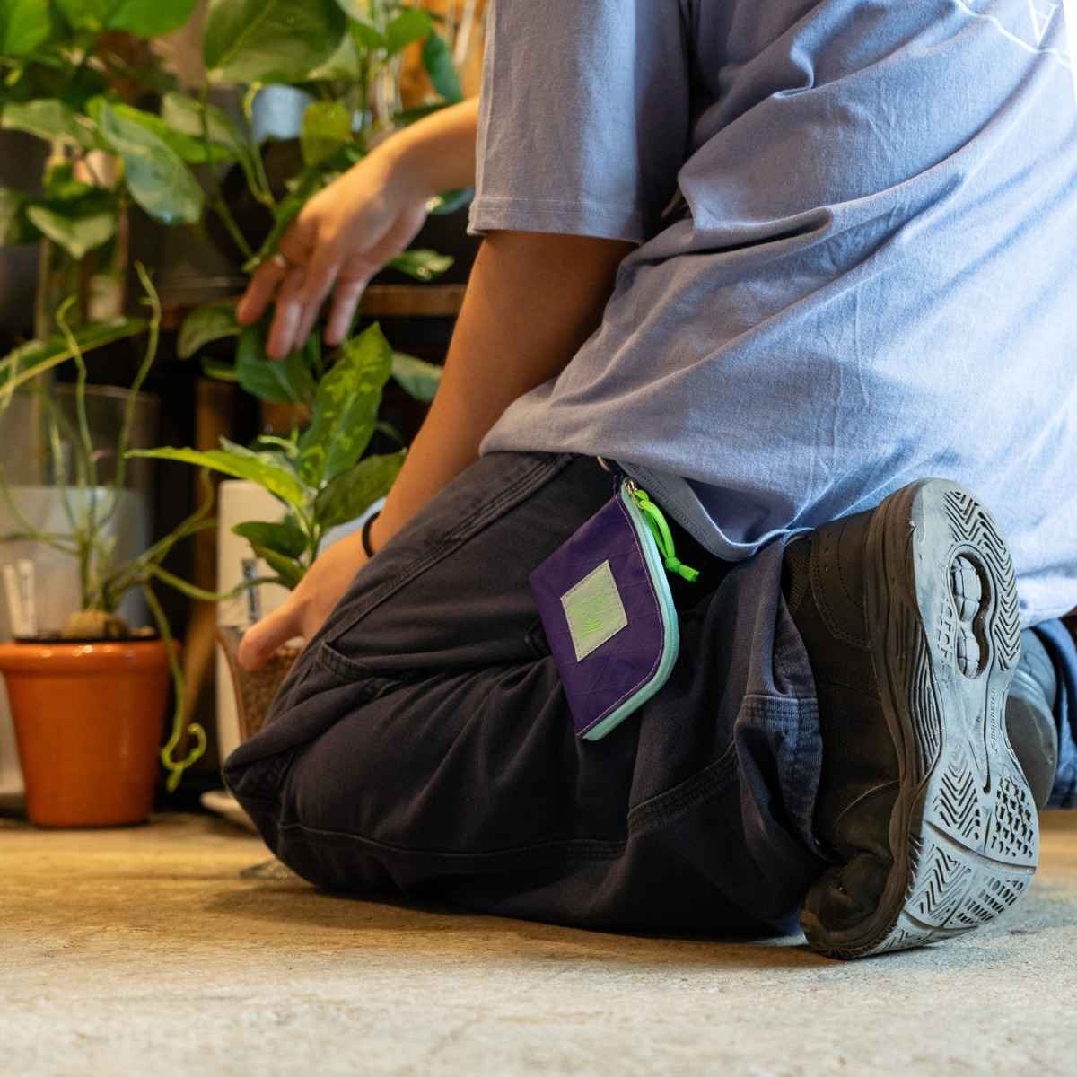 Blue Lug - X-Pac L-Wallet - Black/Purple