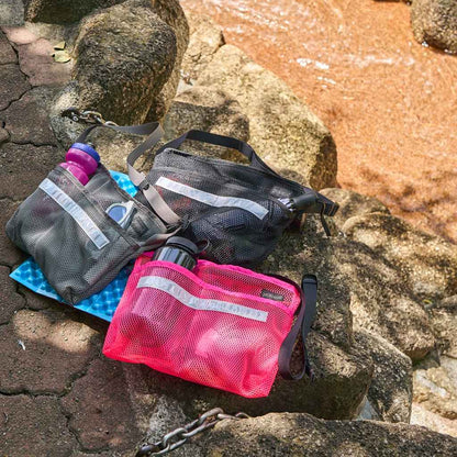 Blue Lug - Stroll Mesh Sacoche - Black / Reflective