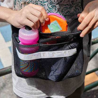 Blue Lug - Stroll Mesh Sacoche - Black / Reflective