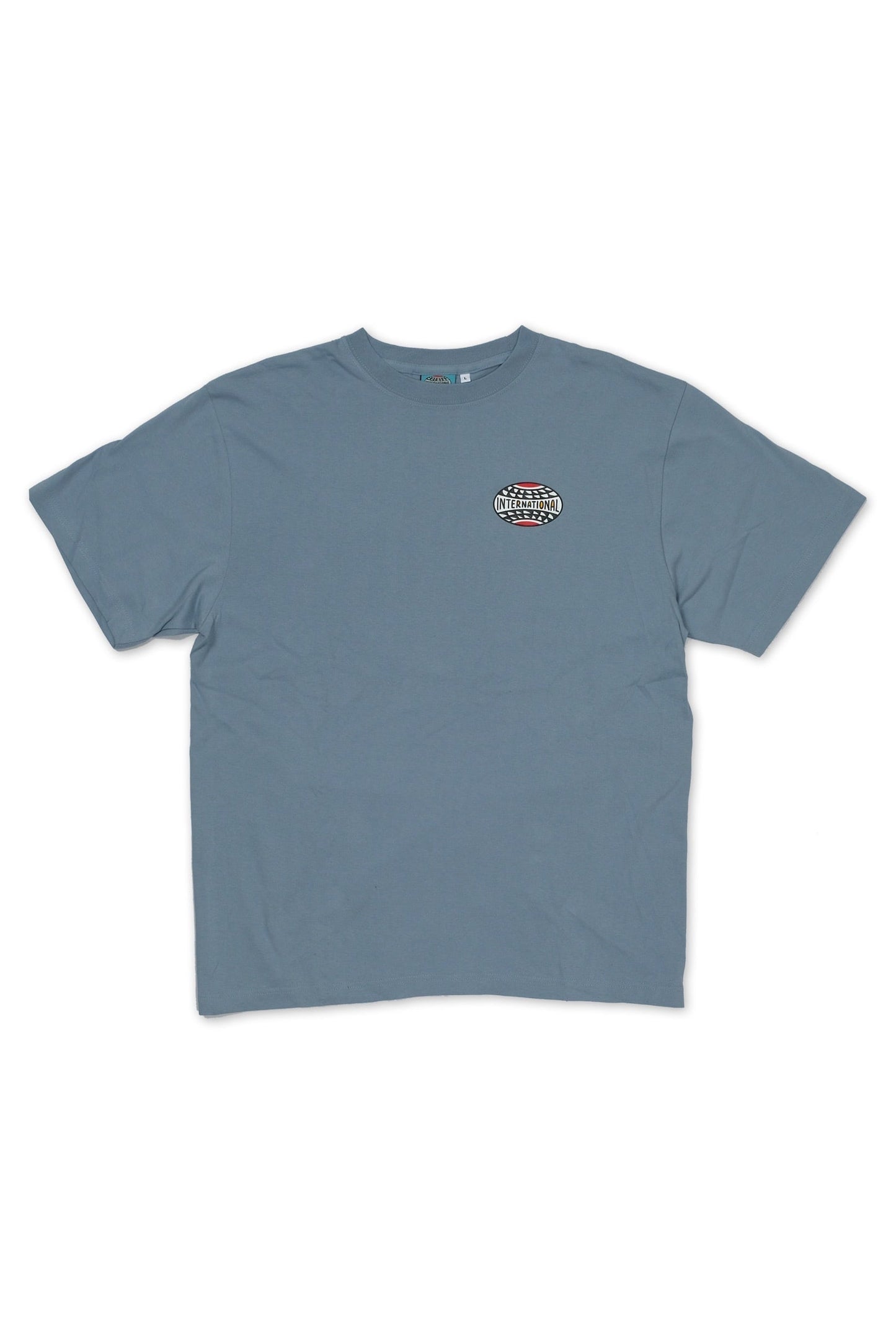 Slow Squad International - Mamachari Fire Wheelie T-Shirt - Light Blue