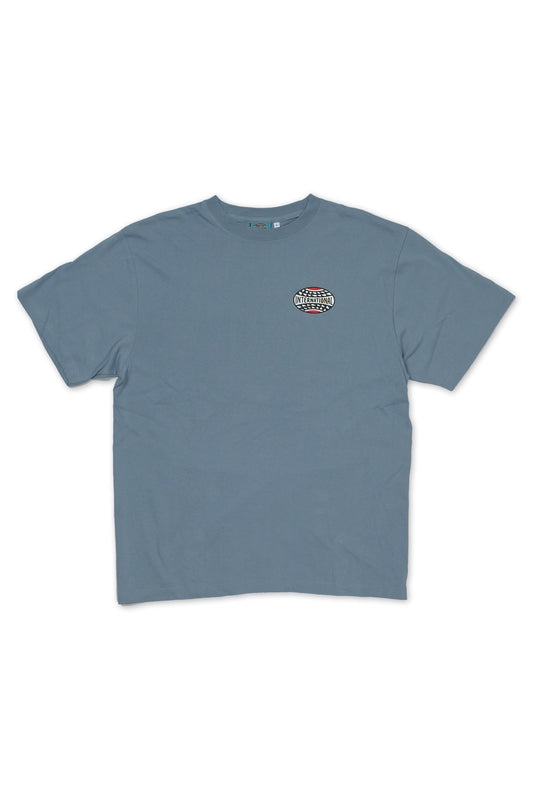 Slow Squad International - Mamachari Fire Wheelie T-Shirt - Light Blue