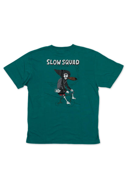 Slow Squad International - Mamachari Classic Series T-Shirt - Teal