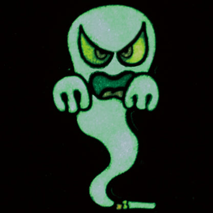 OHSHIT! / MADE IN THE USA - LIMITED PLUSH GHOST PINZ Pin - Multi