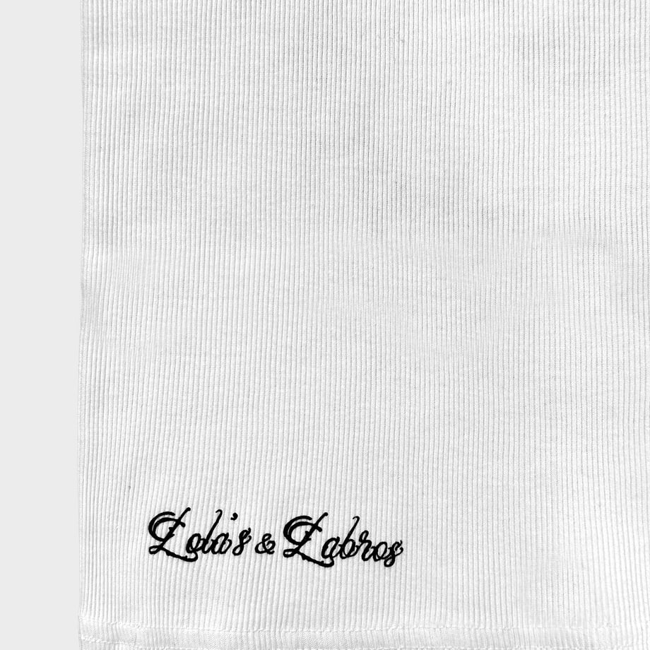 Lola's Hardware x Labros - Dragon Tank Top - White