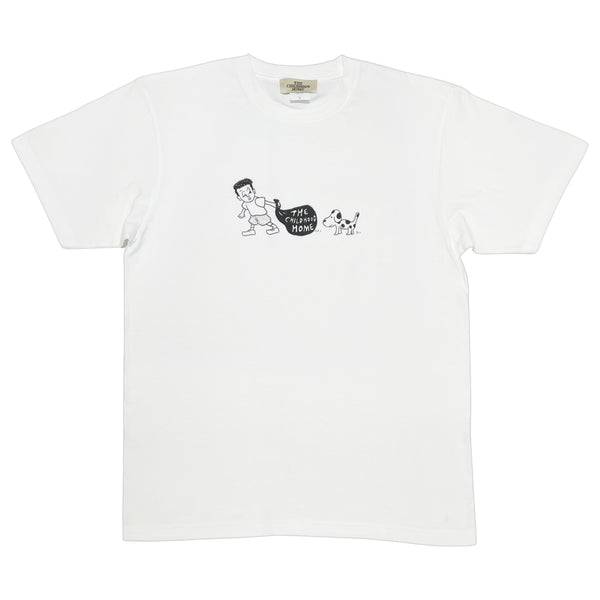 The Childhood Home - Me and Puppy Tee - White