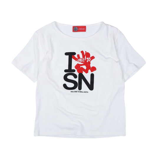 Small Nest - I<3SN Tee - White