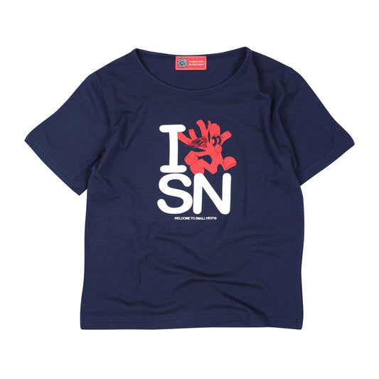 Small Nest - I<3SN Tee - Navy