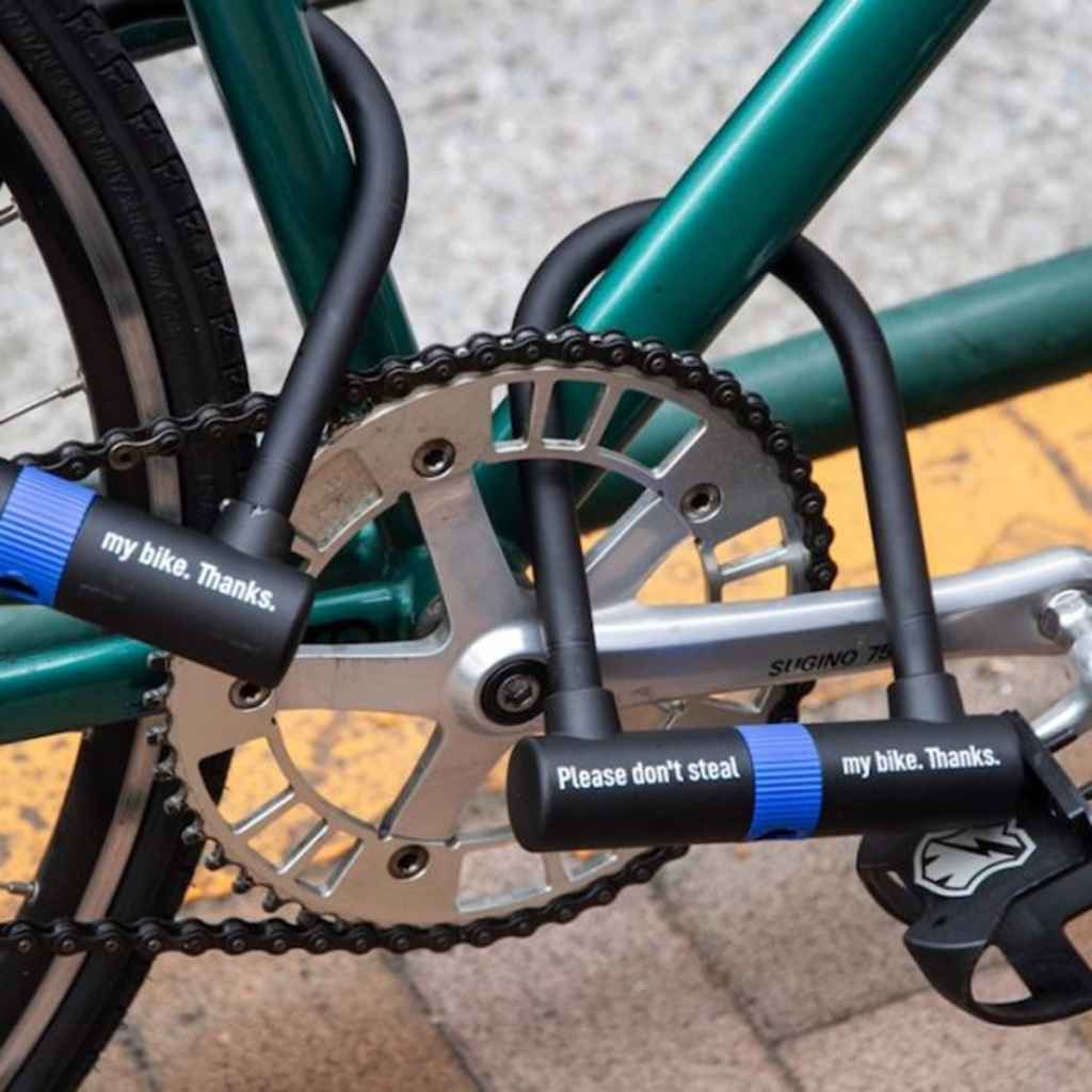 Blue Lug - Steel U-Lock - Black