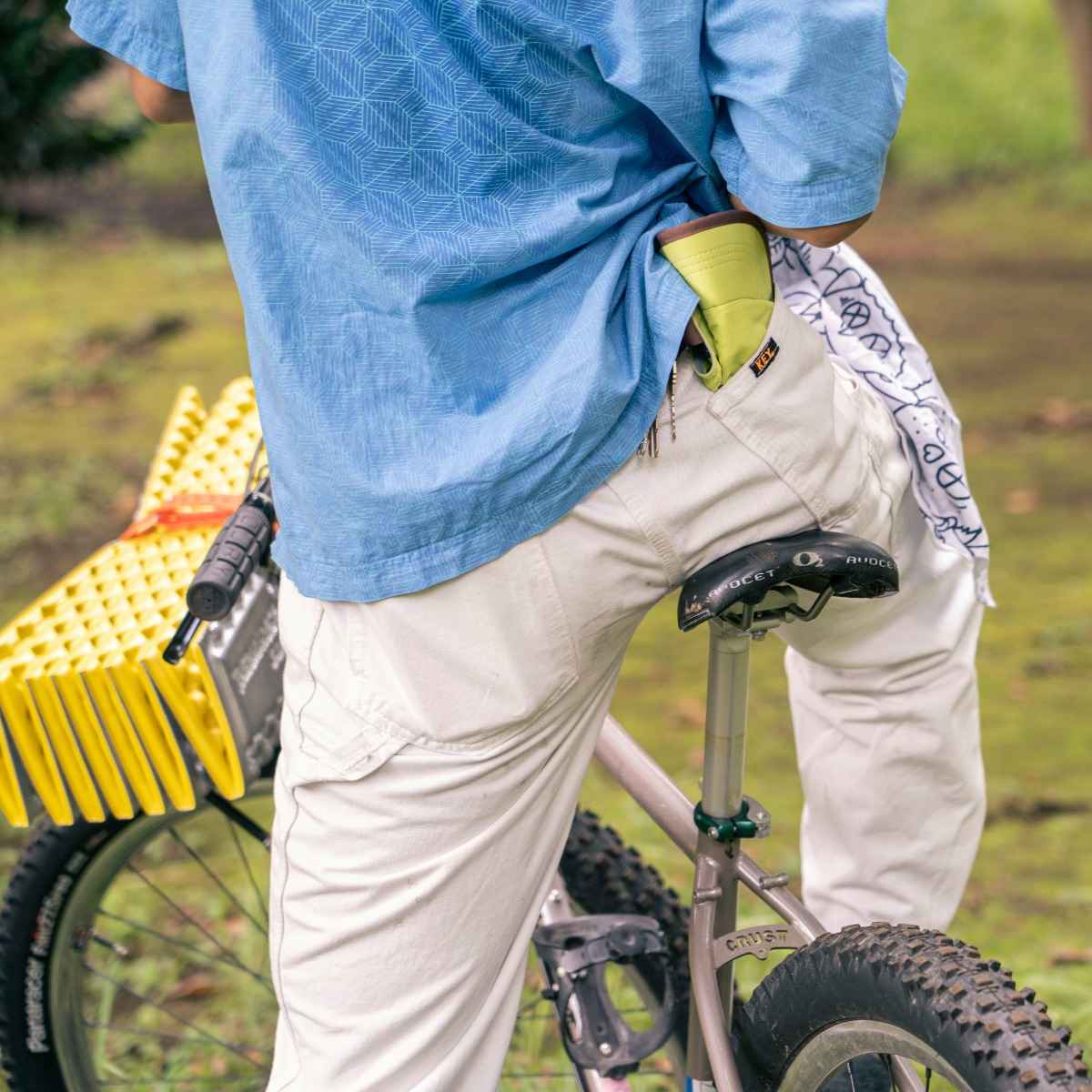 Blue Lug - Bicycle Mesh Duckbill Cap - Lime