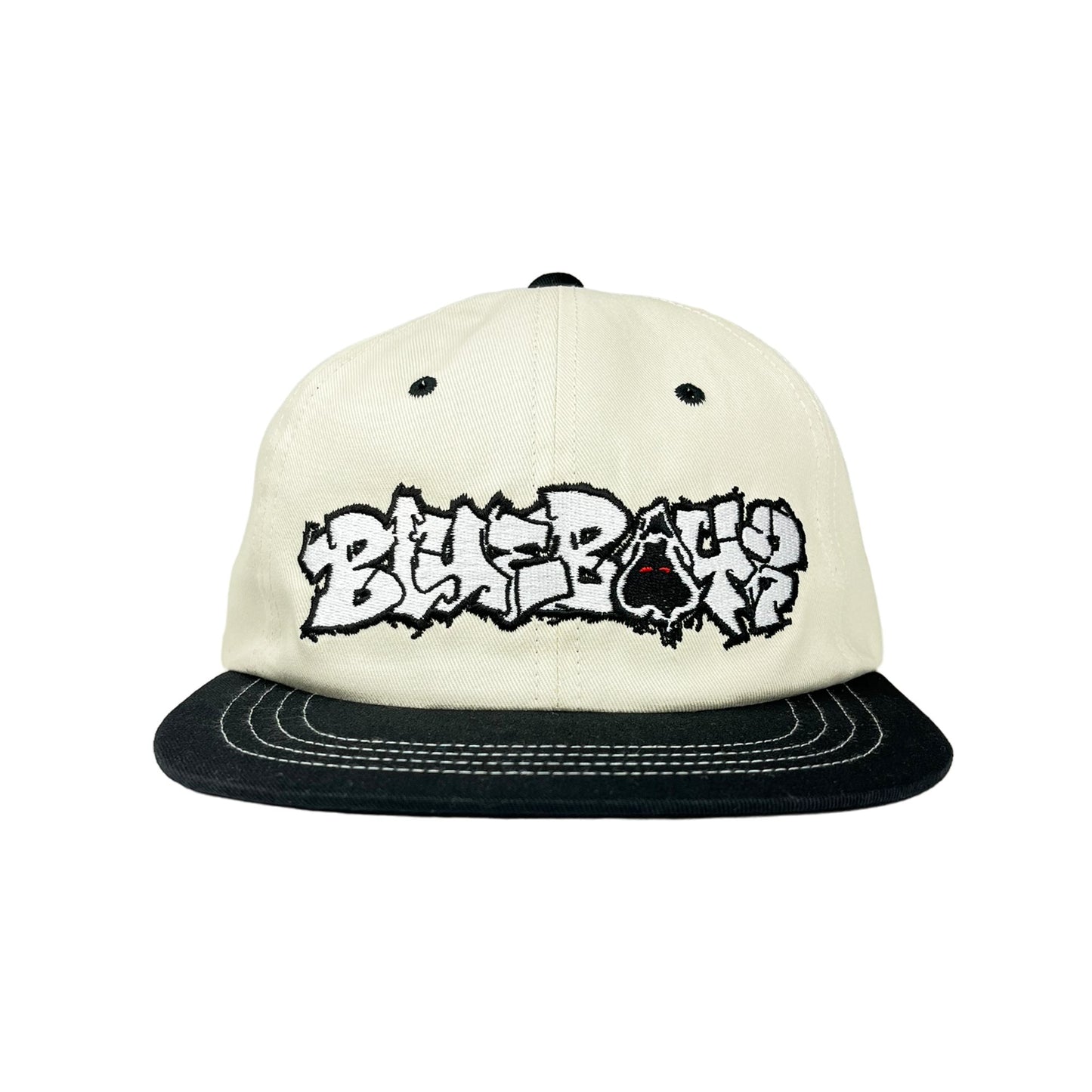 BlueBoyzSportsClub - Mosher Cap (Off White/ Black)