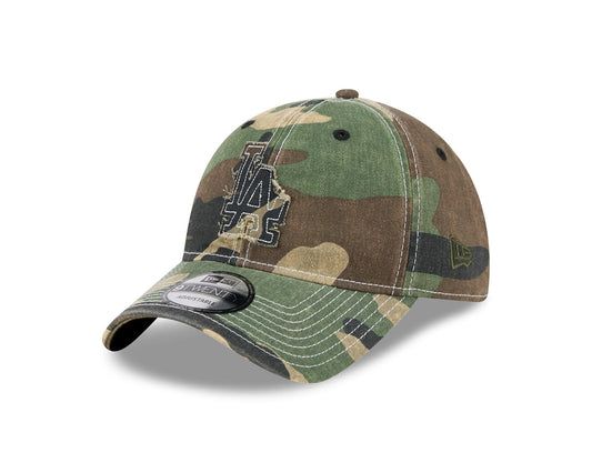 New Era - 9Twenty Frayed Woodland LA Dodgers - Camo