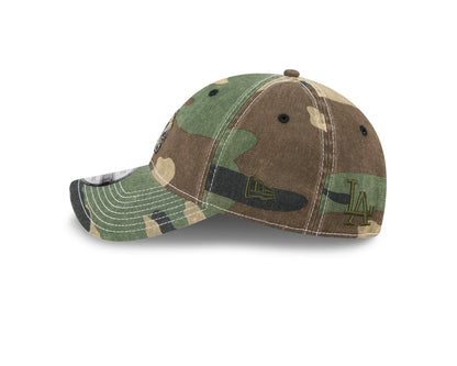 New Era - 9Twenty Frayed Woodland LA Dodgers - Camo