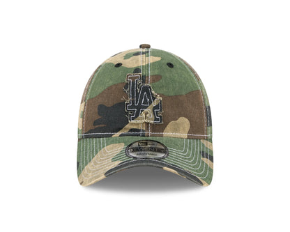 New Era - 9Twenty Frayed Woodland LA Dodgers - Camo