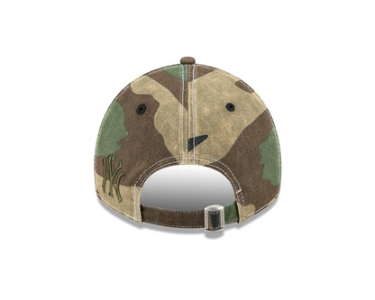 New Era - 9Twenty Frayed Woodland NY Yankees - Camo
