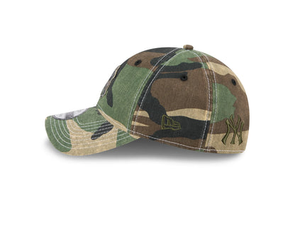 New Era - 9Twenty Frayed Woodland NY Yankees - Camo