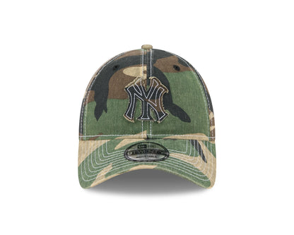 New Era - 9Twenty Frayed Woodland NY Yankees - Camo