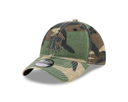 New Era - 9Twenty Frayed Woodland NY Yankees - Camo