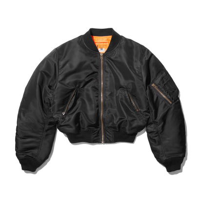 Nul1.Org - Staff MA-1 jacket - Black