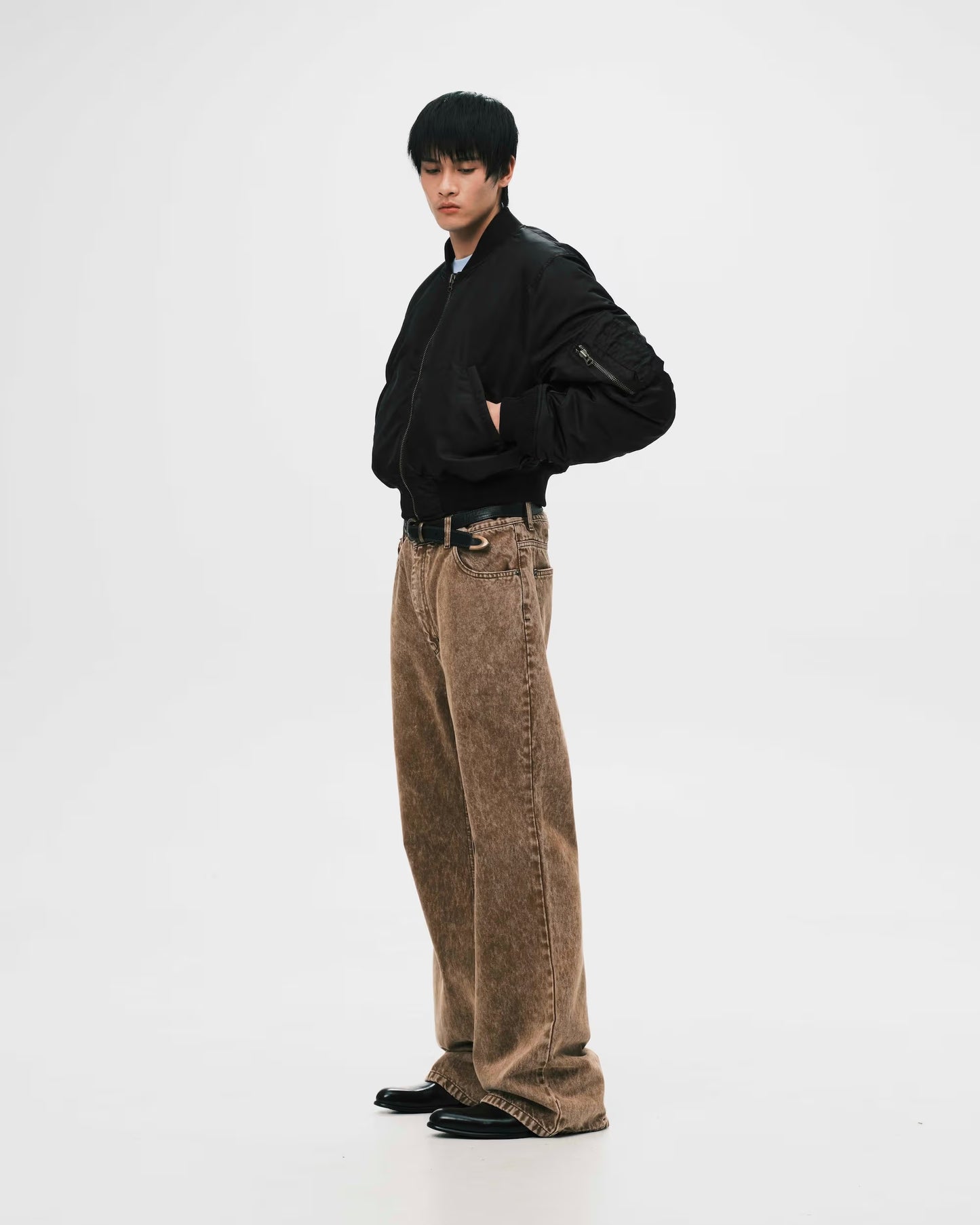 Nul1.Org - Staff MA-1 jacket - Black