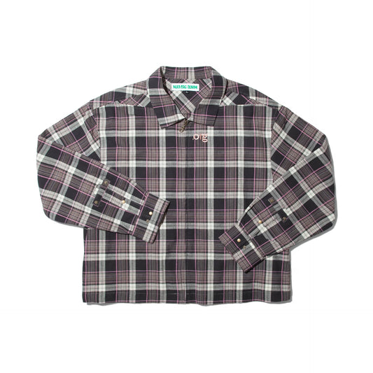 Nul1.Org - DEI Zip Shirt - Black